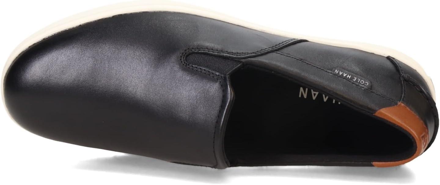 image:imageCole Haan Mens Nantucket Plain Toe Deck SliponBlackIvory