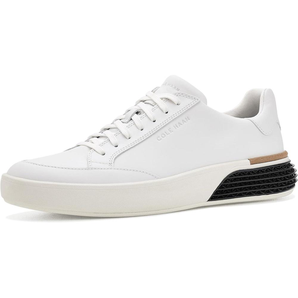 image:imageCole Haan Mens Grandpro Halfcourt SkyweaveWhiteBlackWhite