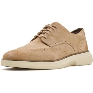 Cole Haan Men’s Grand Shadowlite Wingtip(Ch Buckwheat Suede/Angora)