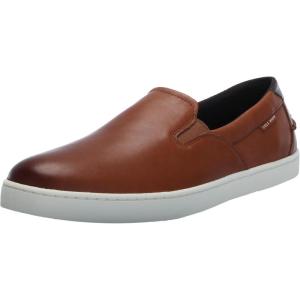 Cole Haan Men’s Nantucket Plain Toe Deck Slip-on(British Tan/Ivory)