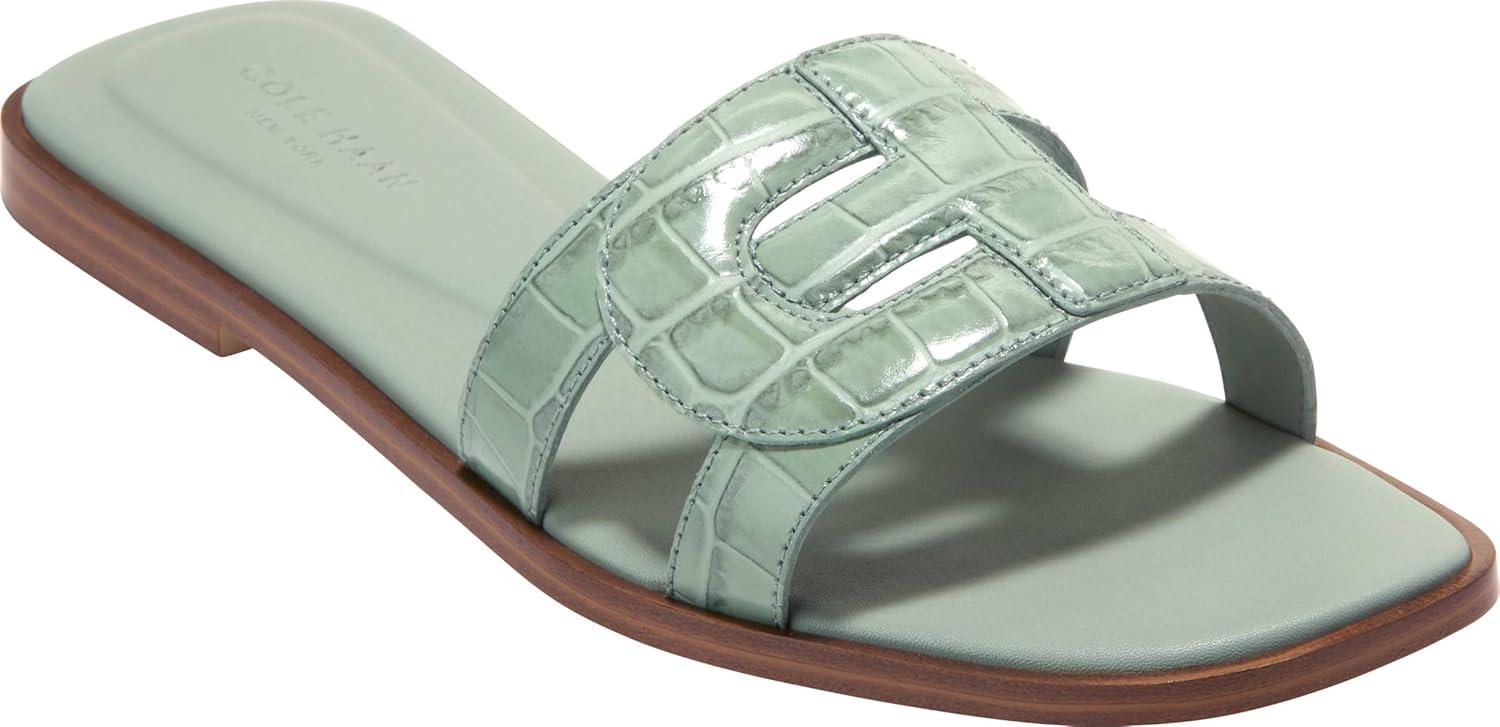 image:imageCole Haan Womens ChriseeLily Pad Croc Print
