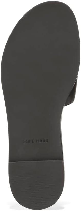 image:imageCole Haan Womens Flynn Logo SlideBlack Leather