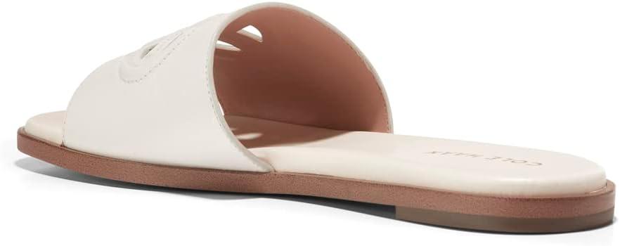 image:imageCole Haan Womens Flynn Logo SlideEgret Leather