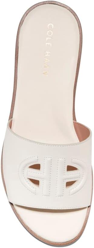 image:imageCole Haan Womens Flynn Logo SlideEgret Leather