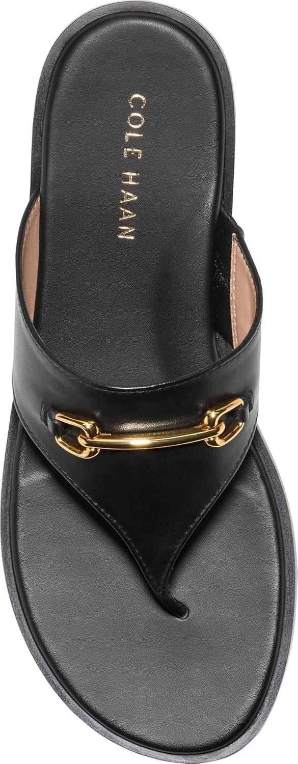 image:imageCole Haan Womens Flynn ThongBlack Leather