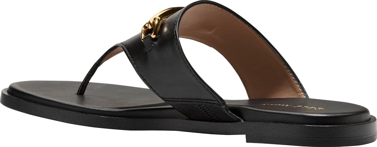 image:imageCole Haan Womens Flynn ThongBlack Leather