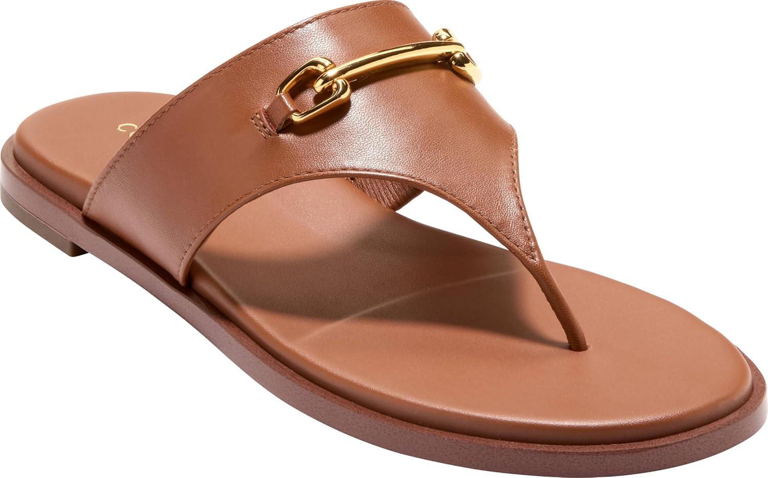 image:imageCole Haan Womens Flynn ThongBritish Tan Leather