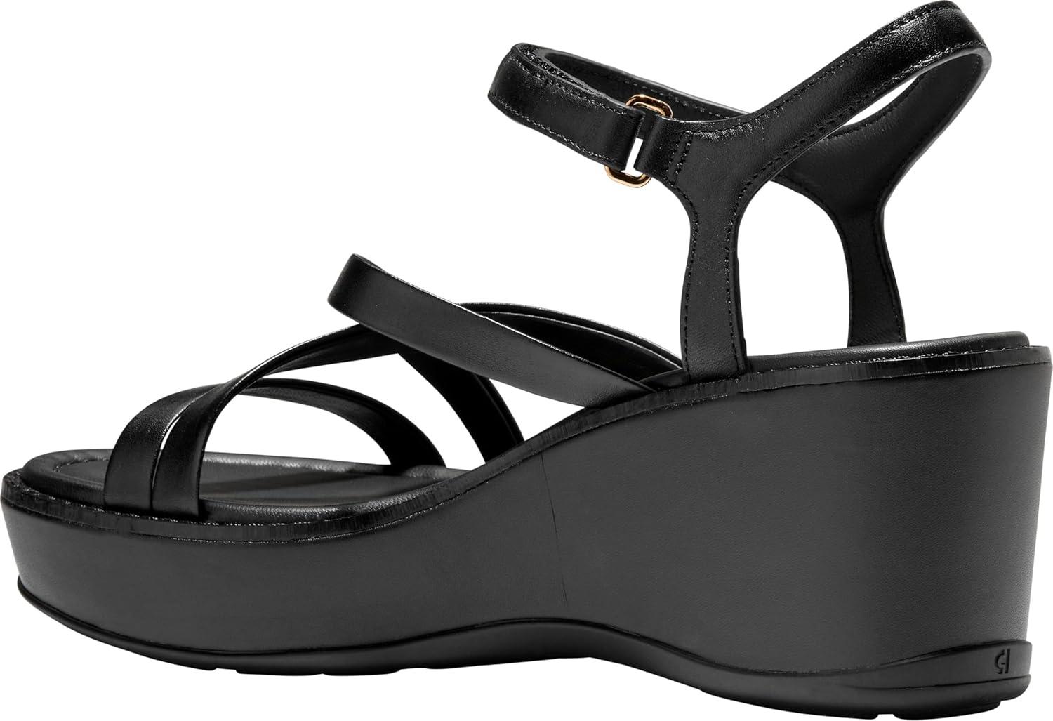 image:imageCole Haan Womens Grand Ambition Azzura StrappyBlack Leather