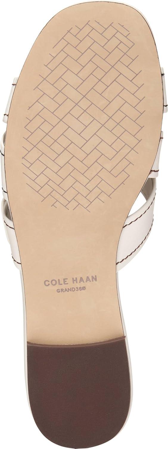 image:imageCole Haan Womens Velma Buckle SlidePowder Leather