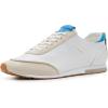 White Lthr/Silver Birch/Azure Blue Sde