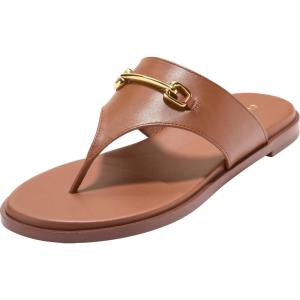 Cole Haan Women’s Flynn Thong(British Tan Leather)