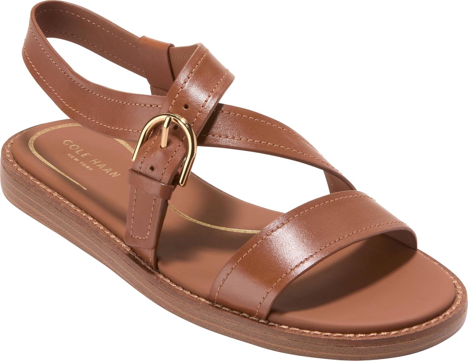 image:imageCole Haan Womens Kami BuckleBritish Tan LeatherIvory
