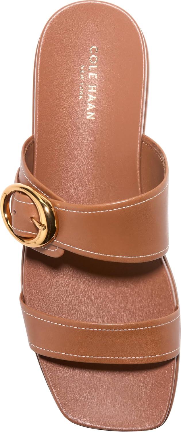 image:imageCole Haan Womens Oaklynn Double Band FootbedBritish Tan LeatherIvory