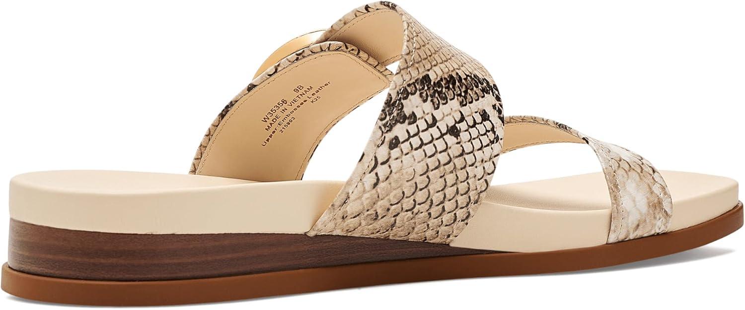image:imageCole Haan Womens Oaklynn Double Band FootbedMojave Snake Print