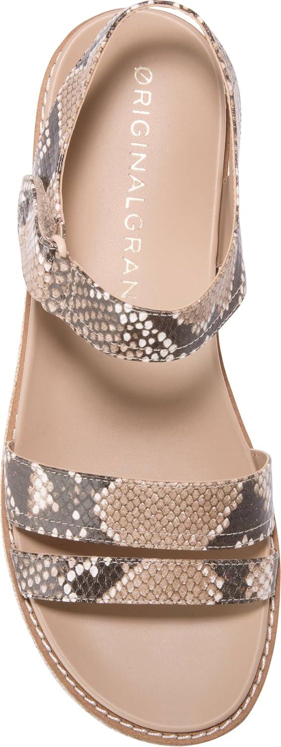 image:imageCole Haan Womens Originalgrand Peyton FlatformDune Snake Print Leather