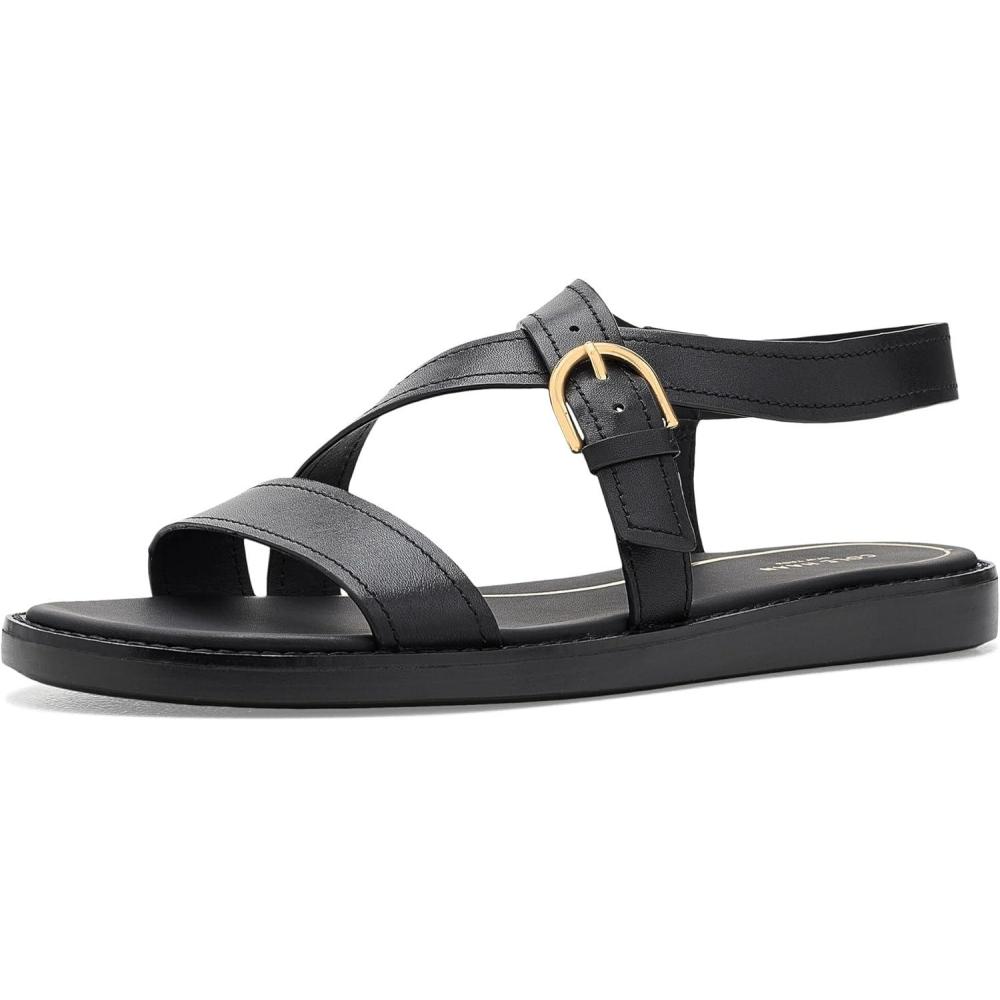 image:imageCole Haan Womens Kami BuckleBlack Leather
