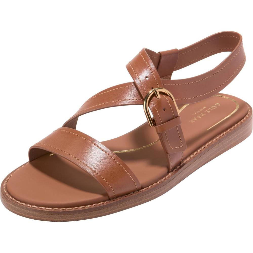 image:imageCole Haan Womens Kami BuckleBritish Tan LeatherIvory