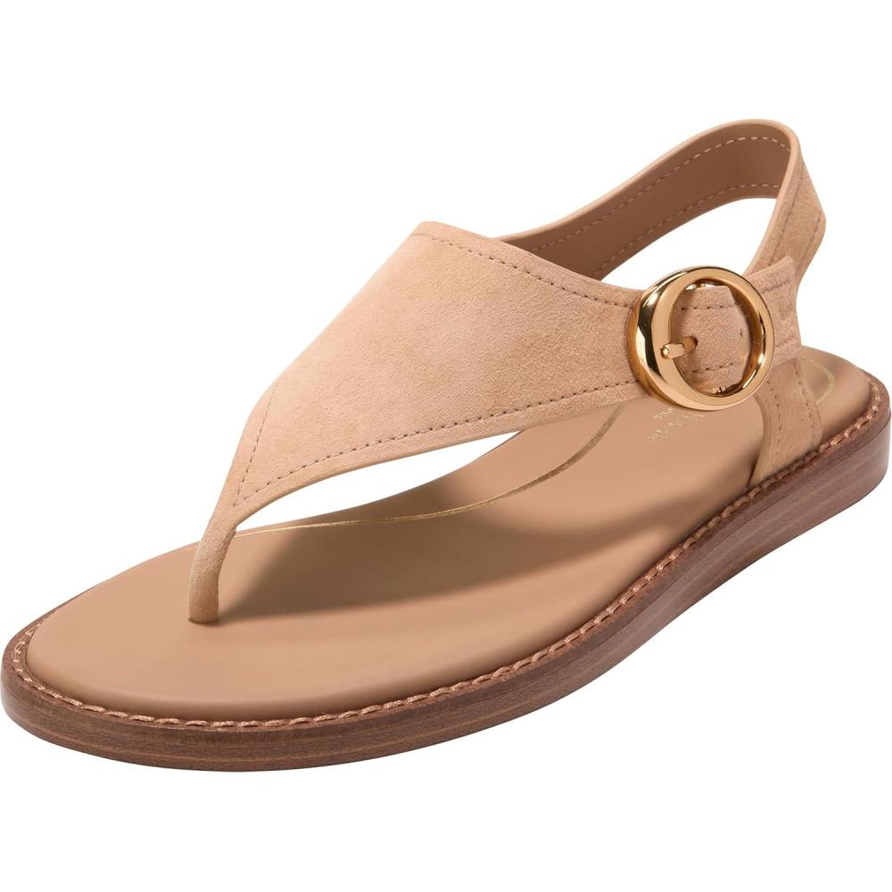 image:imageCole Haan Womens Kami ThongTuscan Sand Suede