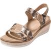 Dune Snake Print Leather