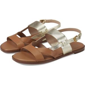 Cole Haan Women’s Fawn(Pecan/Soft Gold Ltr)