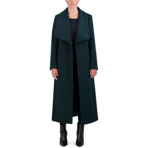 Cole Haan Women’s Maxi Wrap Coat(Forest)