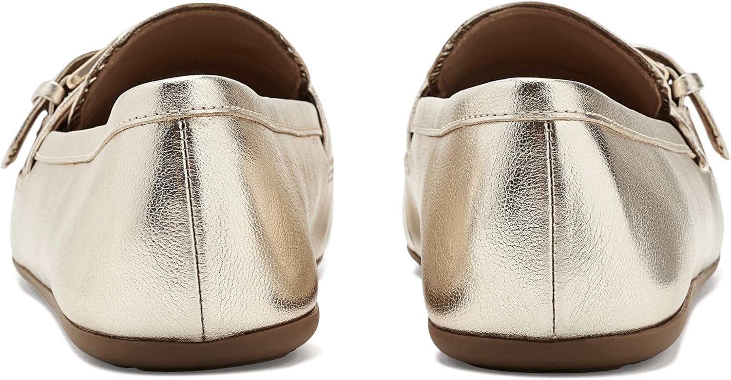image:imageCole Haan Womens Grand Ambition Alette BuckleSoft Gold Tumbled Leather