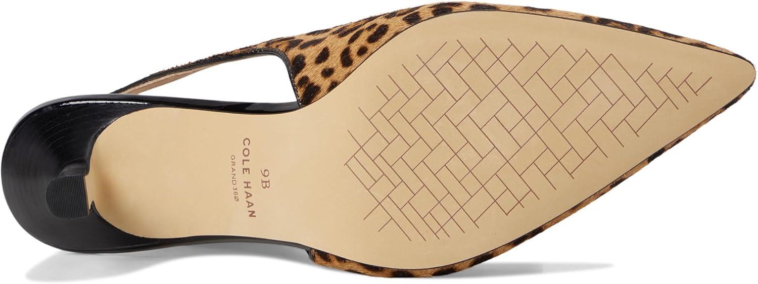 image:imageCole Haan Womens Hansell SlingbackLeopard Print Haircalf