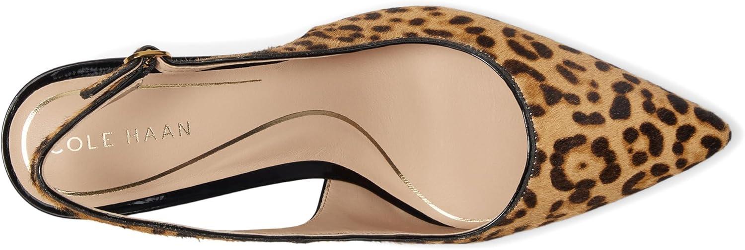 image:imageCole Haan Womens Hansell SlingbackLeopard Print Haircalf