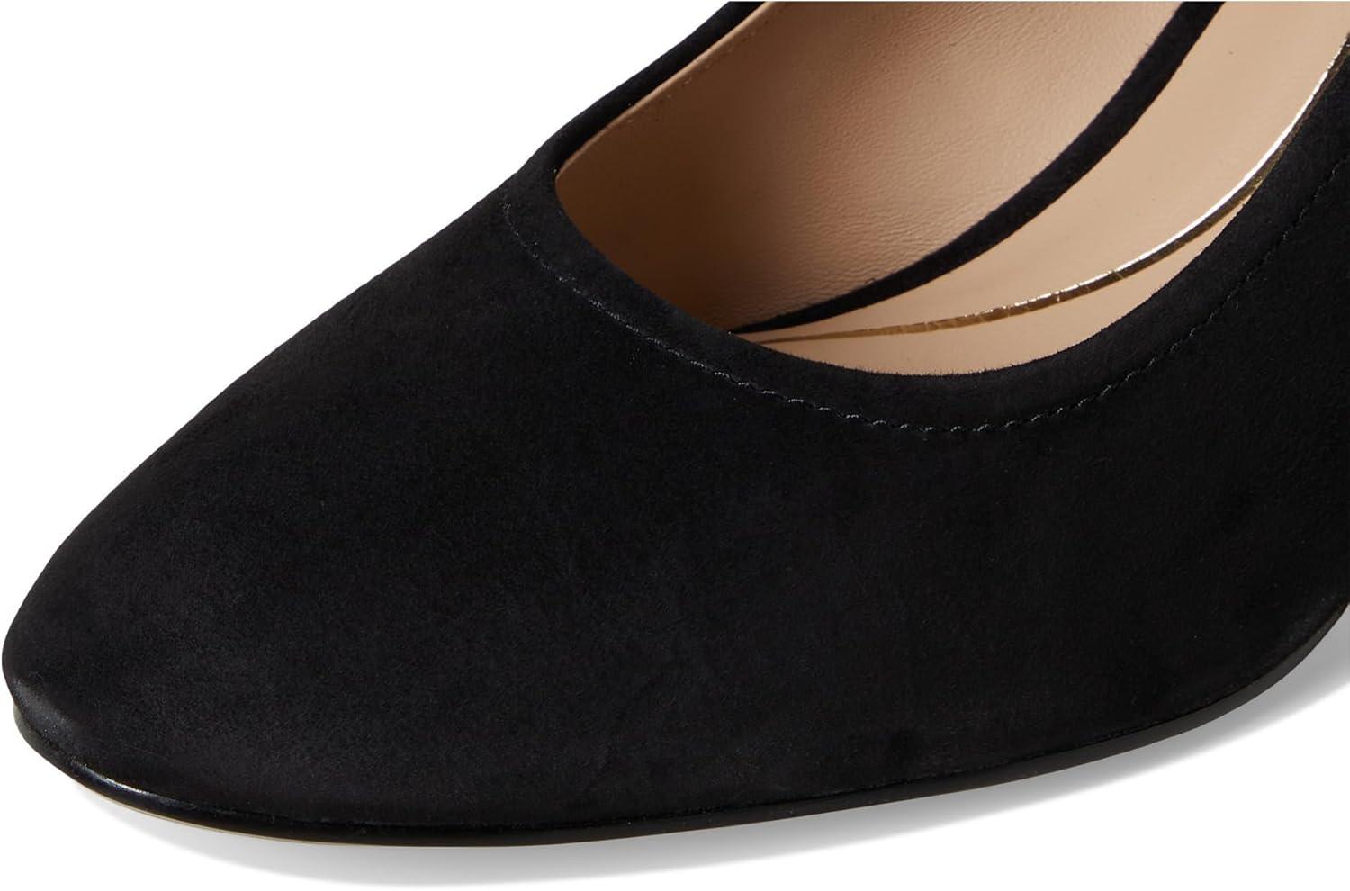 image:imageCole Haan Womens Nella Block HeelBlack Suede
