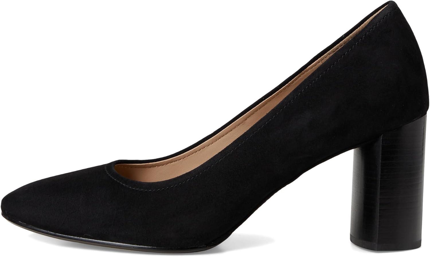 image:imageCole Haan Womens Nella Block HeelBlack Suede