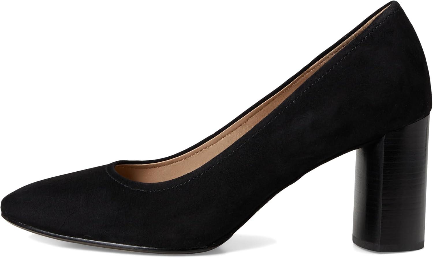 image:imageCole Haan Womens Nella Block HeelBlack Suede