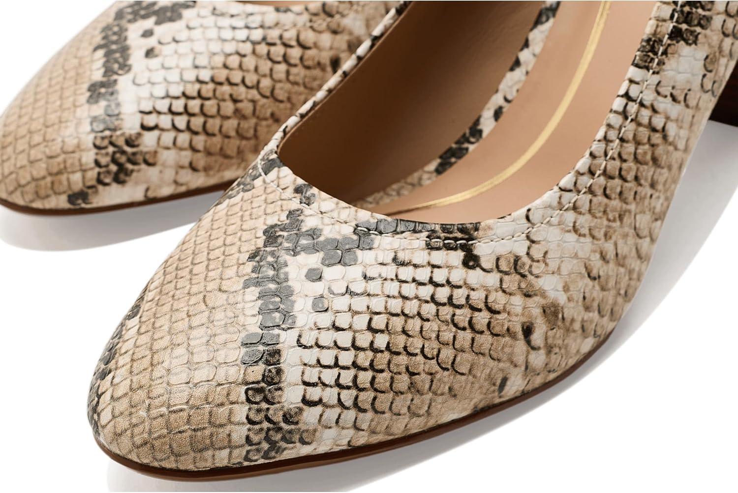 image:imageCole Haan Womens Nella Block HeelMojave Snake Print
