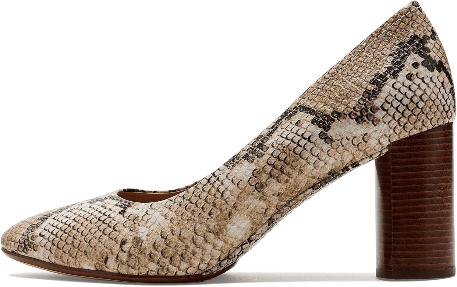 image:imageCole Haan Womens Nella Block HeelMojave Snake Print