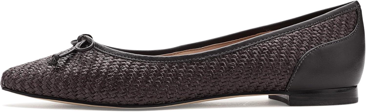 image:imageCole Haan Womens PagetDark Brown RaffiaDark Chocolate Leather