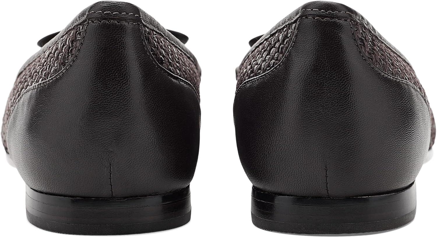 image:imageCole Haan Womens PagetDark Brown RaffiaDark Chocolate Leather