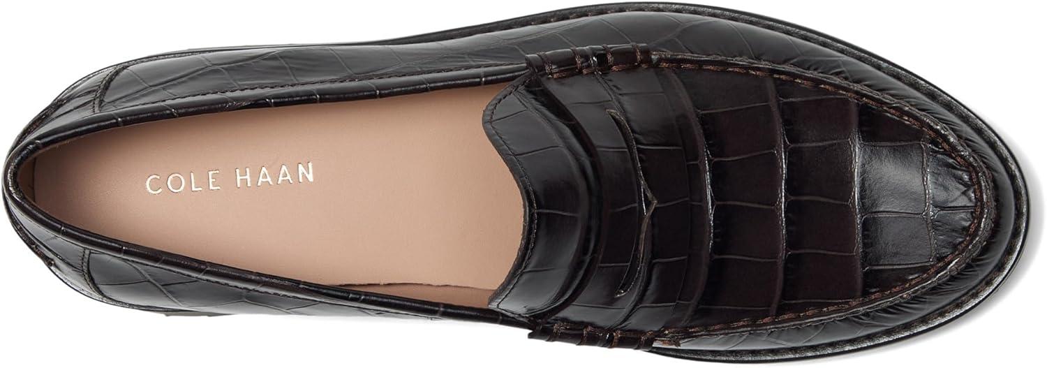 image:imageCole Haan Womens Treena LugDark ChocolateCroc Print