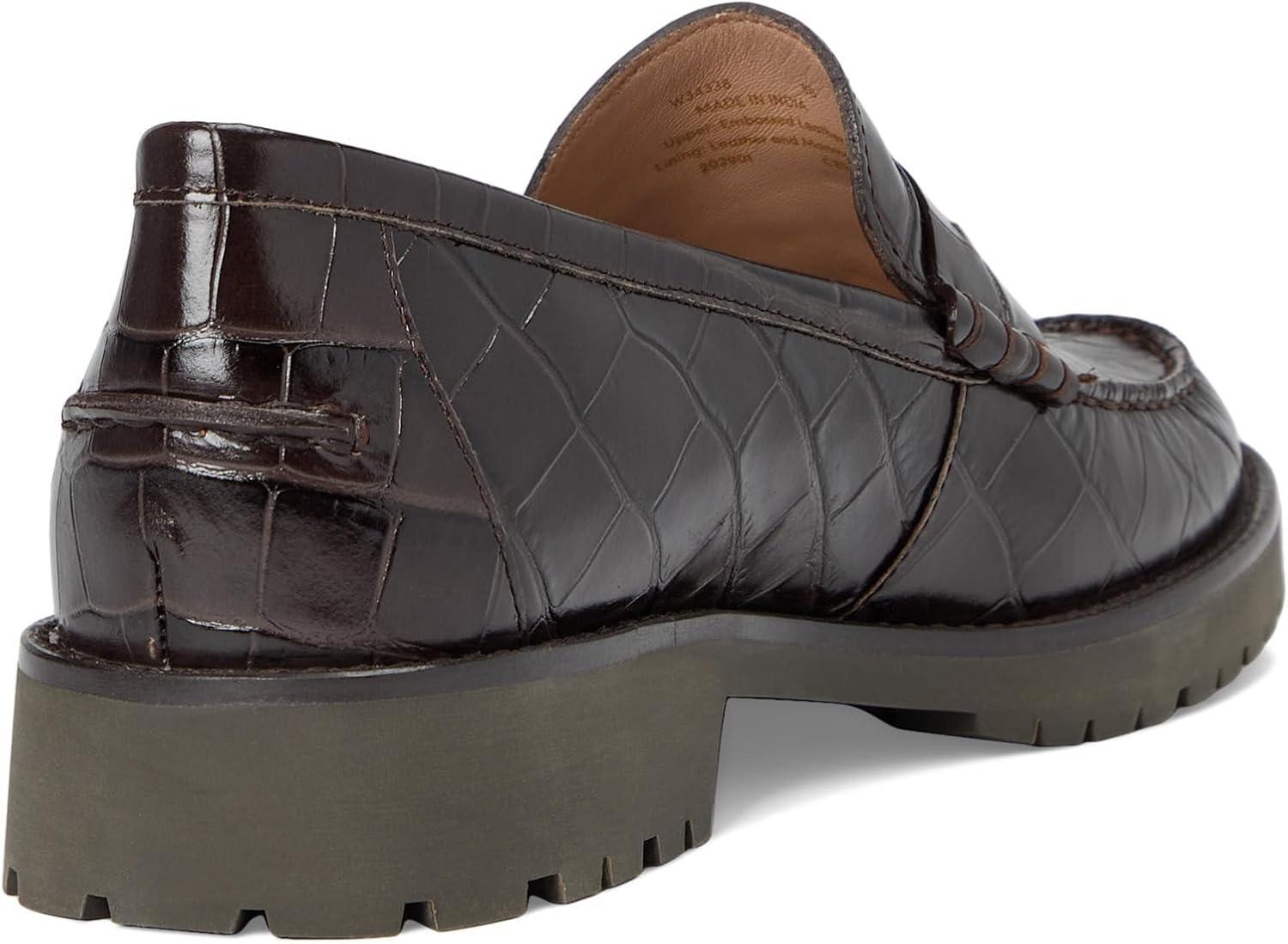 image:imageCole Haan Womens Treena LugDark ChocolateCroc Print
