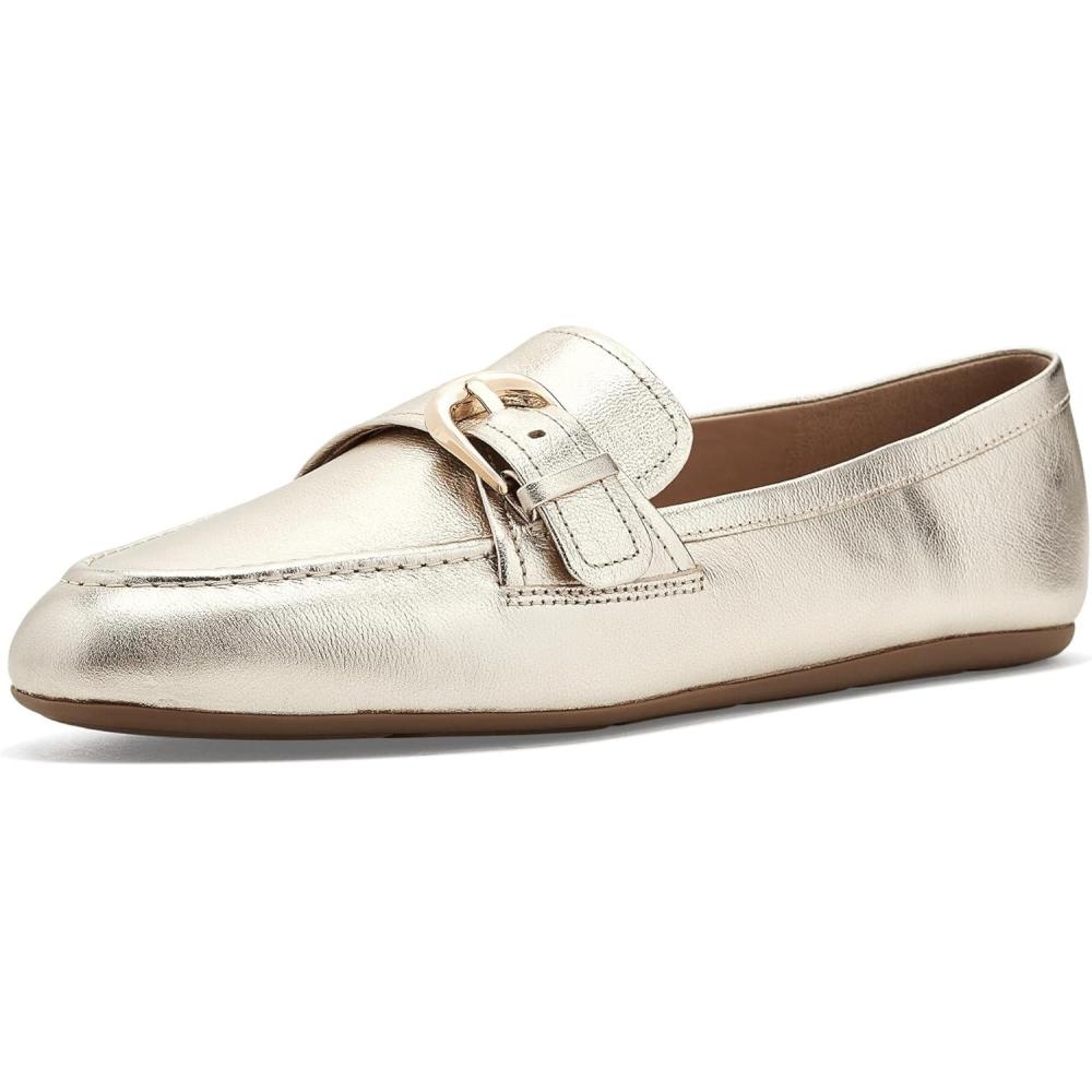 image:imageCole Haan Womens Grand Ambition Alette BuckleSoft Gold Tumbled Leather
