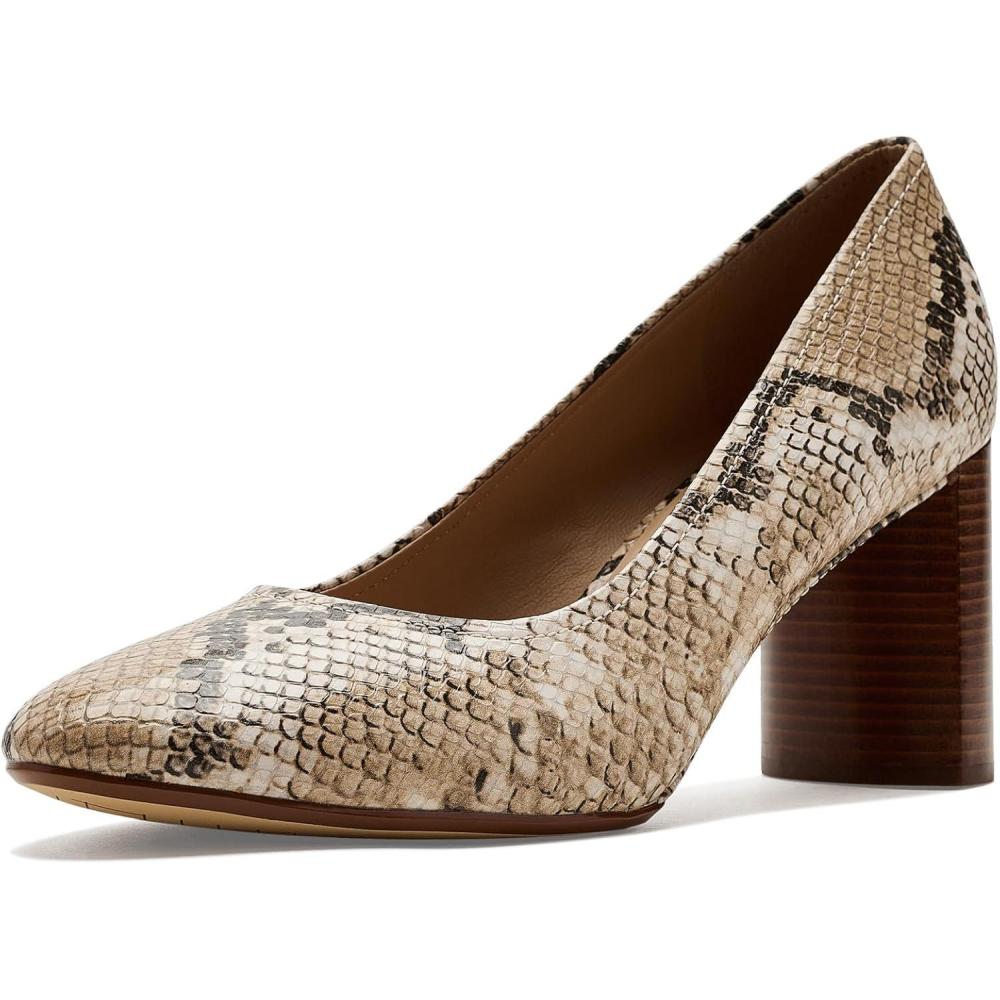 image:imageCole Haan Womens Nella Block HeelMojave Snake Print