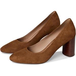 Cole Haan Women’s Nella Block Heel(Tobacco Suede)