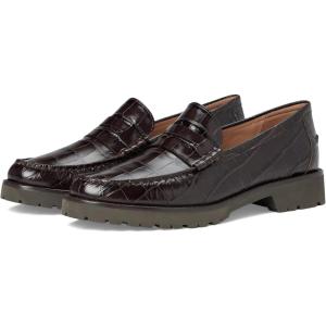 Cole Haan Women’s Treena Lug(Dark Chocolate/Croc Print)