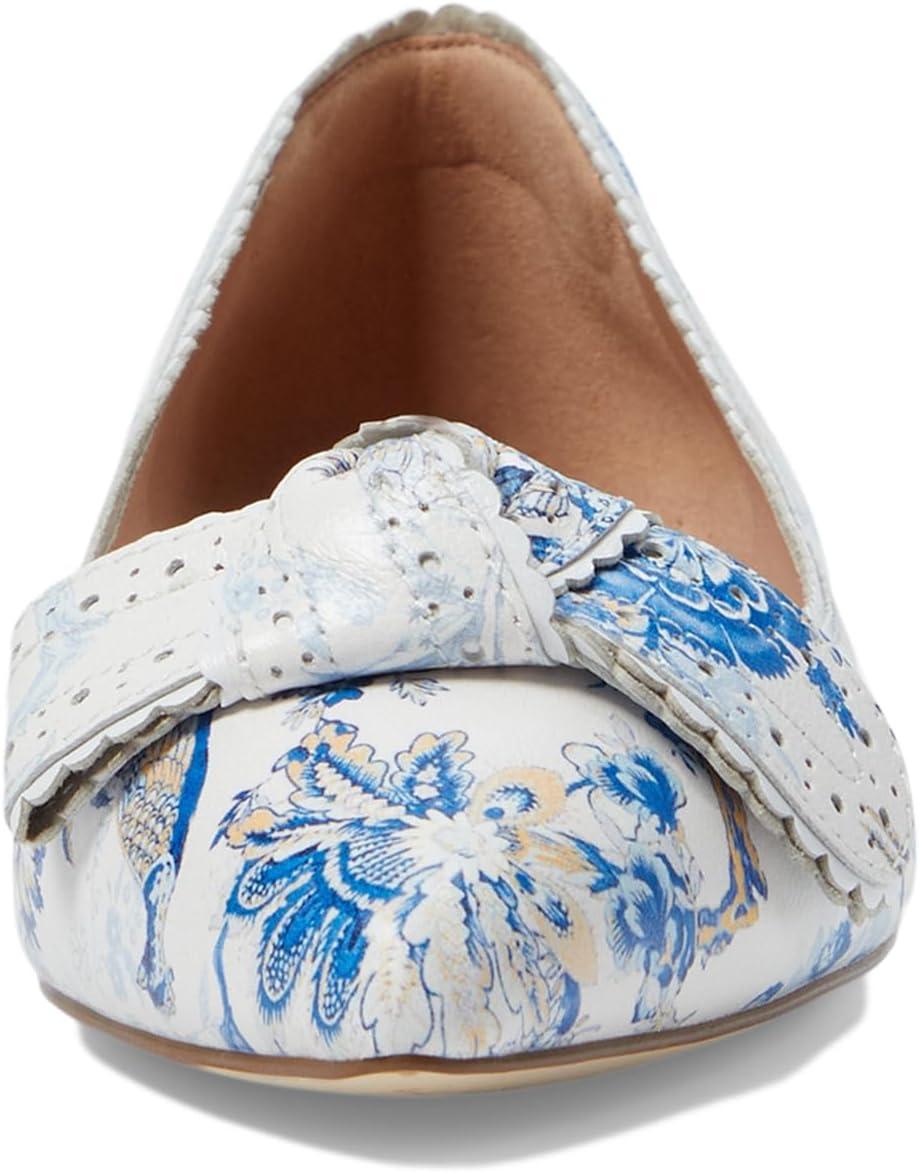 image:imageCole Haan Womens Bellport Bow SkimmerPeacock Print Ltr