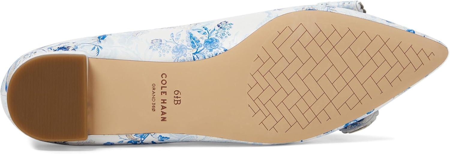 image:imageCole Haan Womens Bellport Bow SkimmerPeacock Print Ltr