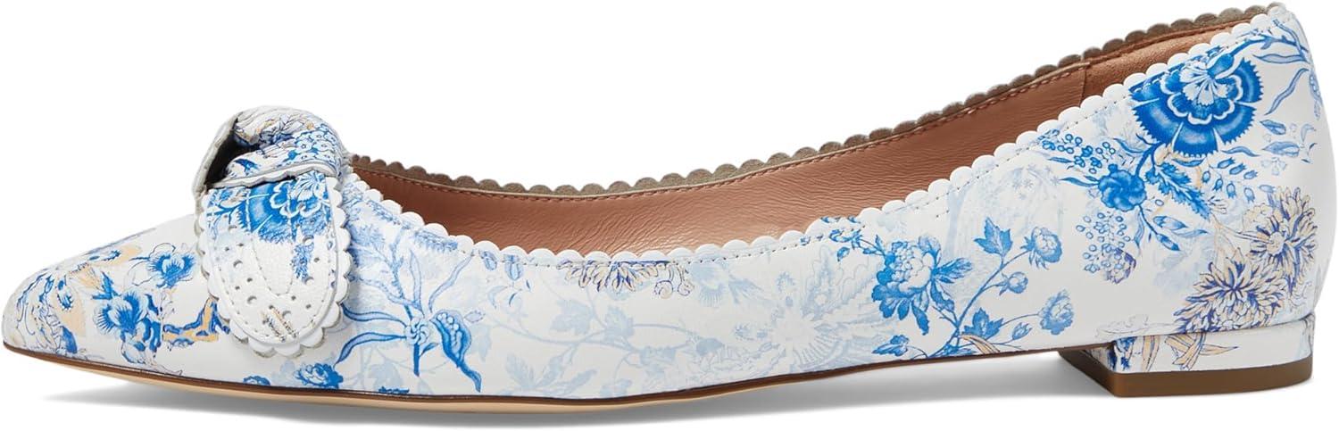 image:imageCole Haan Womens Bellport Bow SkimmerPeacock Print Ltr