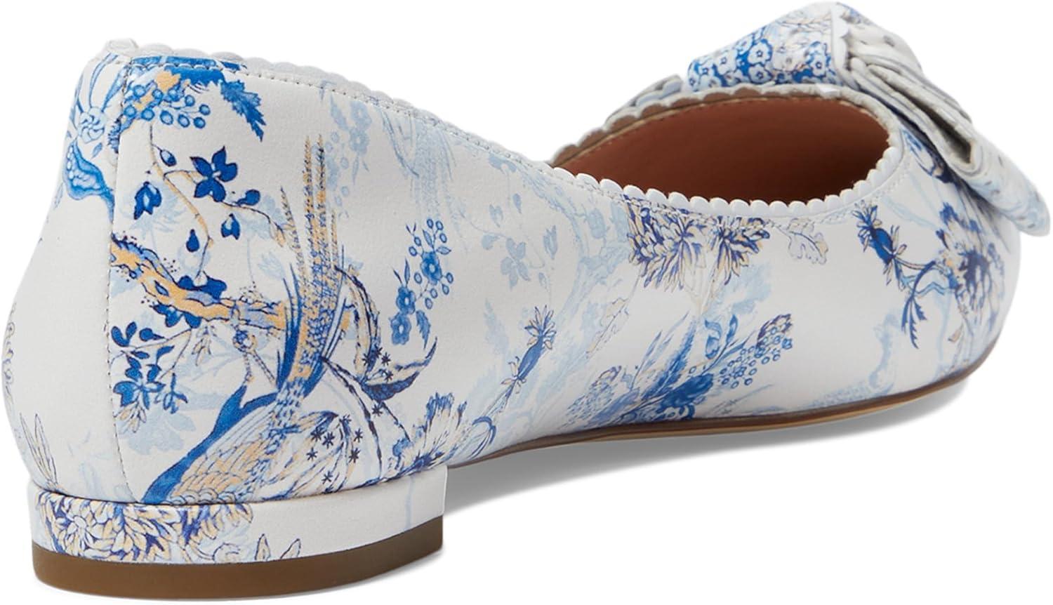 image:imageCole Haan Womens Bellport Bow SkimmerPeacock Print Ltr