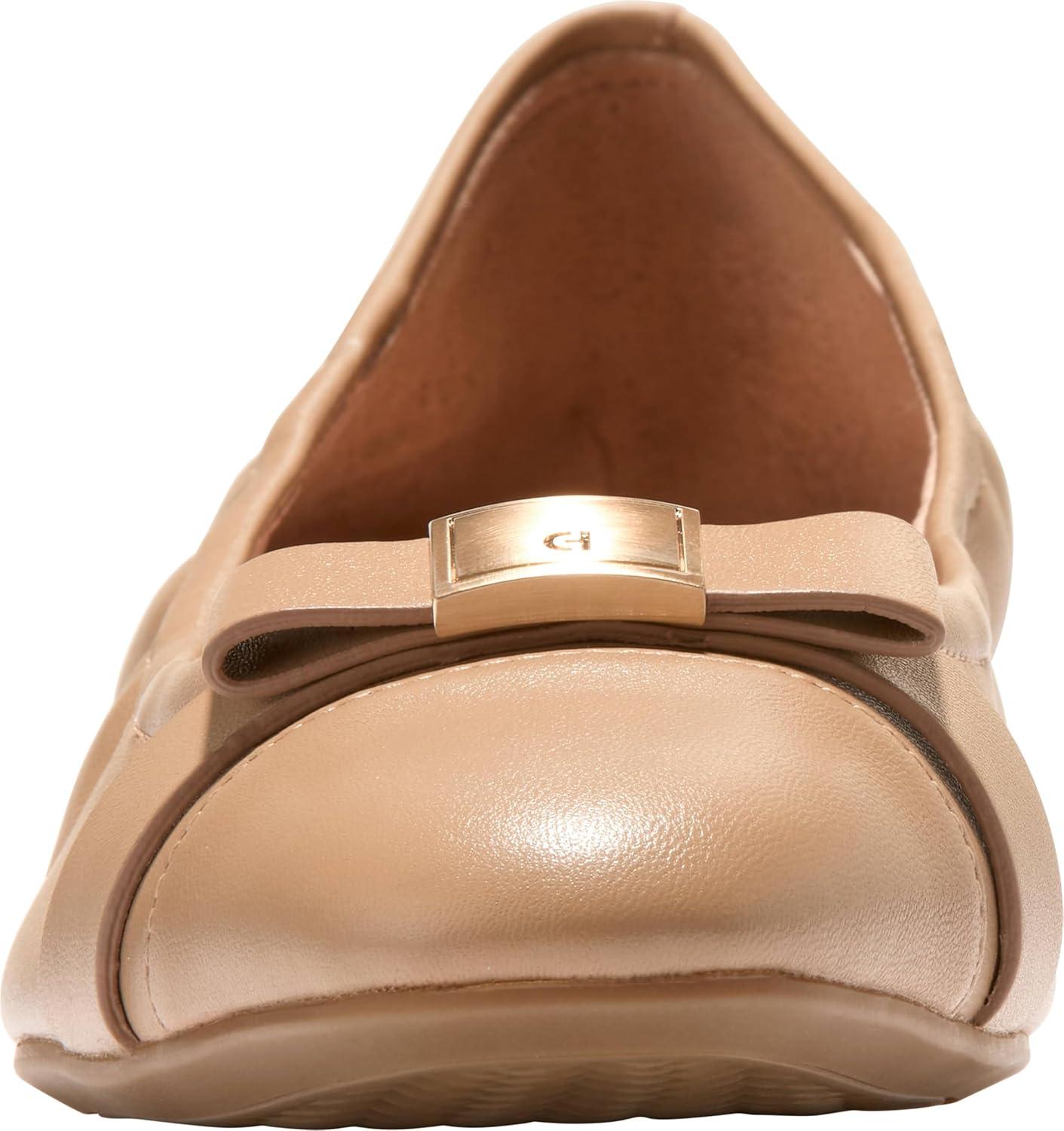 image:imageCole Haan Womens Goto Tova BowTuscan Sand Leather