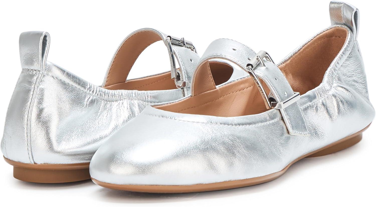image:imageCole Haan Womens Graclyn Mary JaneSilver Ltr