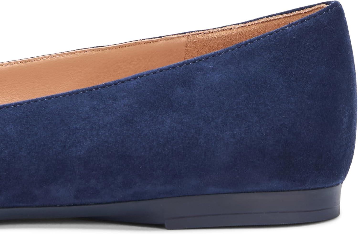 image:imageCole Haan Womens Grand Ambition 20 Angelina Ballet FlatsMidnight Moon Suede