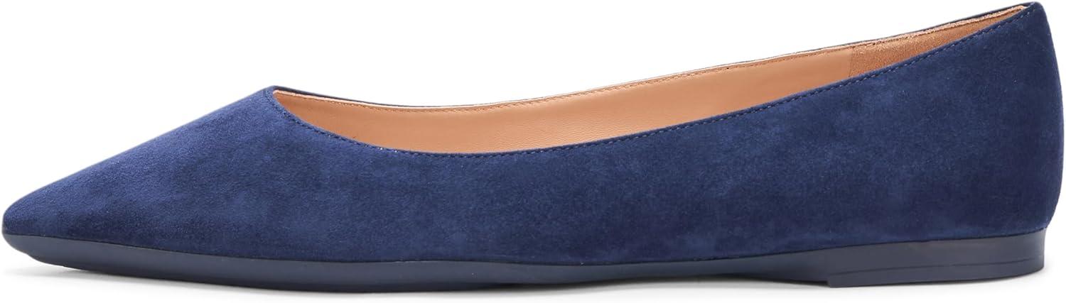 image:imageCole Haan Womens Grand Ambition 20 Angelina Ballet FlatsMidnight Moon Suede