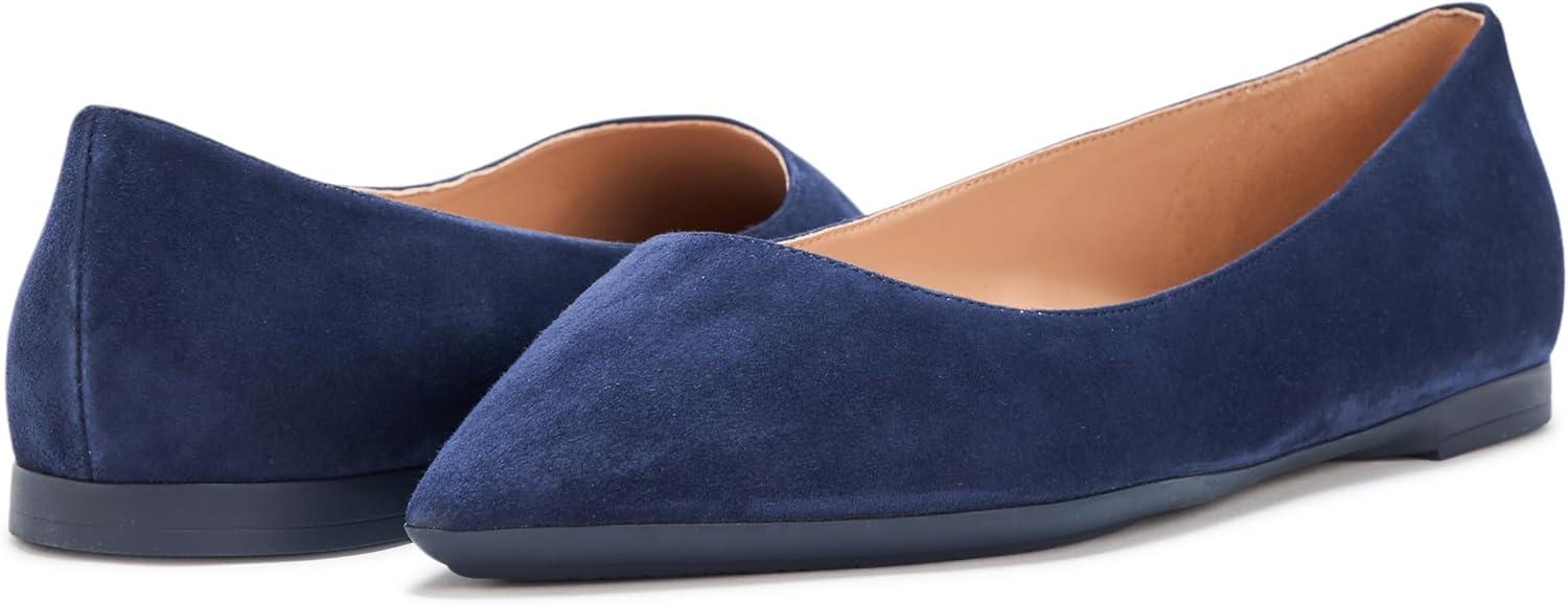 image:imageCole Haan Womens Grand Ambition 20 Angelina Ballet FlatsMidnight Moon Suede